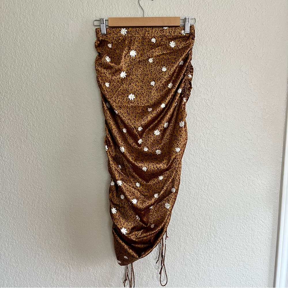 For Love & Lemons Tawney Midi Skirt